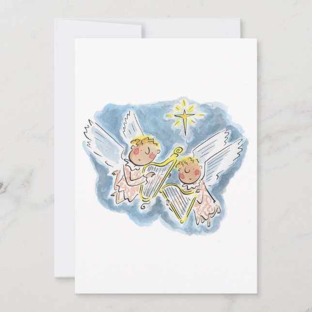 Convite anjos (Frente)