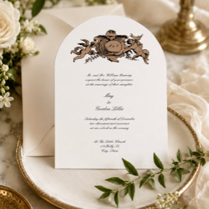 Convite Anjos ou Querubins Barroco Rococó Cartela Casament