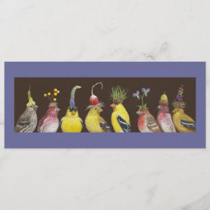 Convite Annie e Pete Host o cartão/convite do Finch Festiv