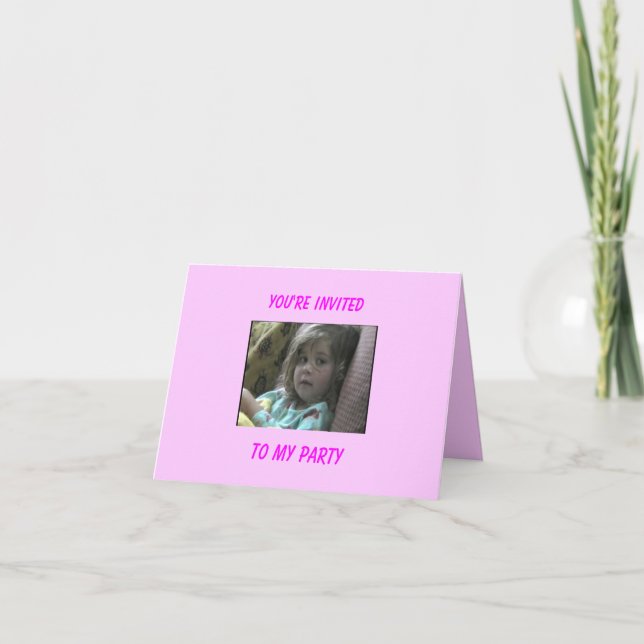 Convite Annie's Invitations Card - Customized (Frente)