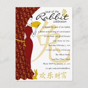 Convite Ano da Celebração do Coelho