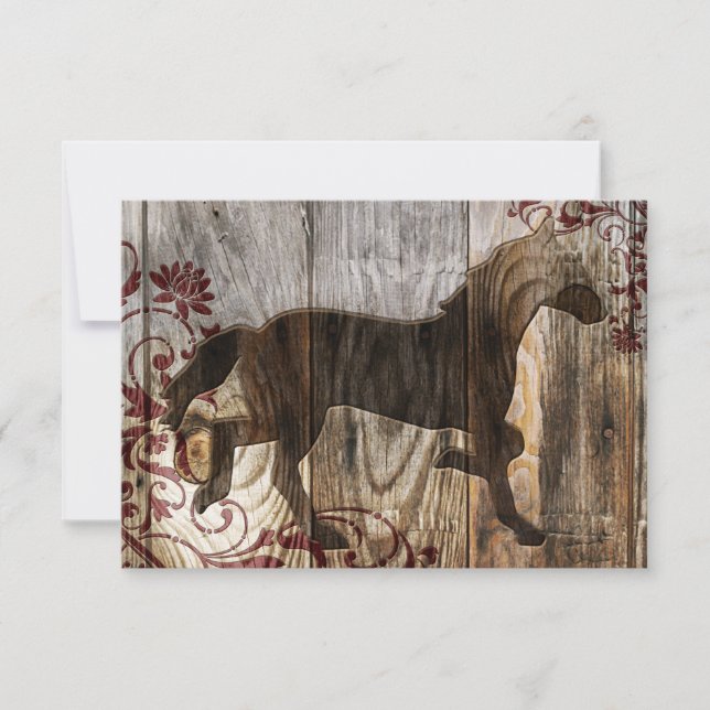 Convite ano do cavalo de madeira (Frente)