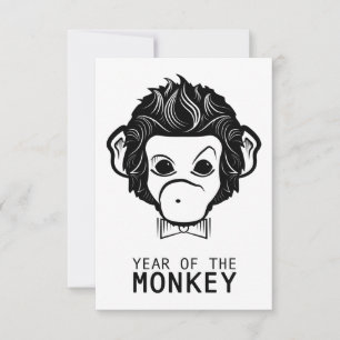Convite ano do macaco