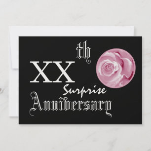 Convite Ano Personalizado SURPRESA Aniversário Premium Met