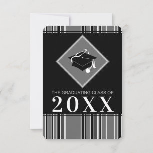 Convite ano personalizável do formando de licenciatura méd