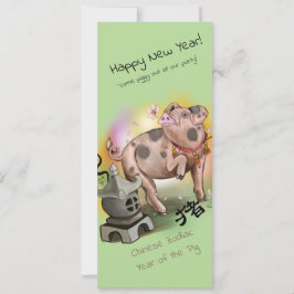 Convite Ano Zodíaco Chinês do Porco