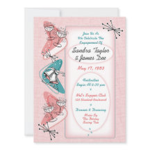 Anos 50 fabulosos Festa de noivado de vindima