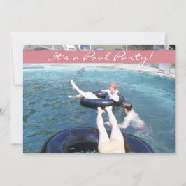 Convite Anos 50 Retro Festa de Nadação Festa de Nadação Vi