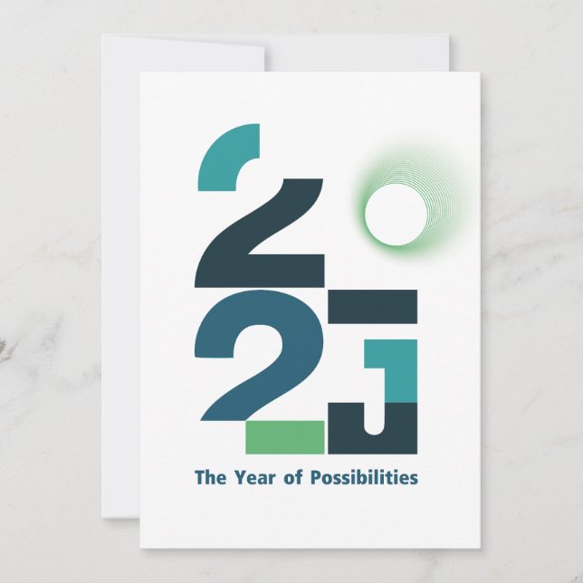 Convite Anos de possibilidades (Frente)