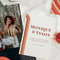 Anos setenta retrorreflectores | Casamento Burnt O