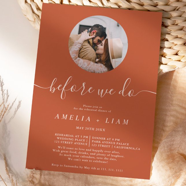 Convite Antes de fazermos o janto de ensaio fototeratotta (Criador carregado)