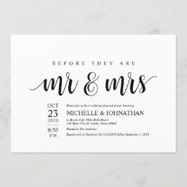 Convite Antes de serem convidados do Sr. e da Sra. ensaisa