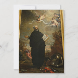 Convite Anthony van Dyck - Santo Ignatius da Loyola