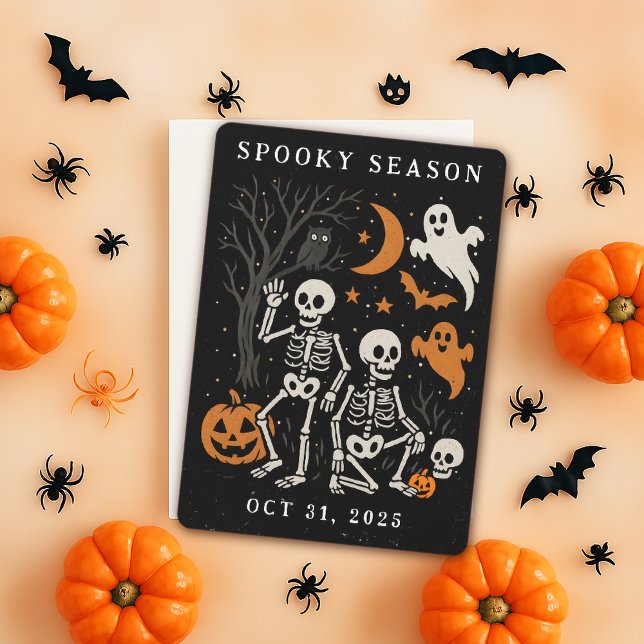 Convite Anti-Trump Halloween Skeleton FDT Trump Halloween (Criador carregado)