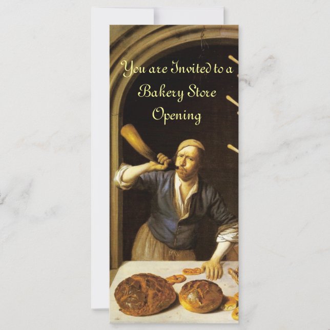 CONVITE ANTIQUE OVEN BAKERY BREAKFEAST PARTIDO (Frente)