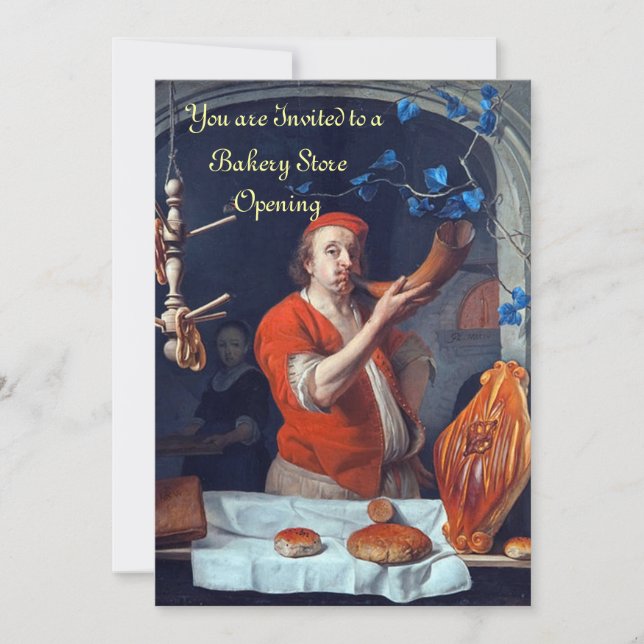 CONVITE ANTIQUE OVEN BAKERY BREAKFEAST PARTIDO (Frente)