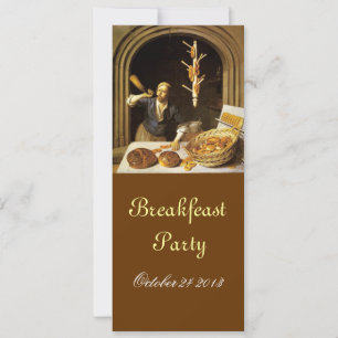 CONVITE ANTIQUE OVEN BAKERY BREAKFEAST PARTIDO