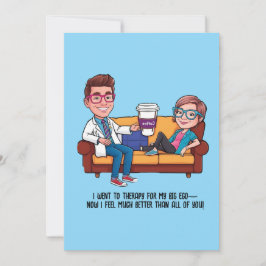 Convite ANTISTRESS psychiatrist THERAPIST MENTAL HEALTH