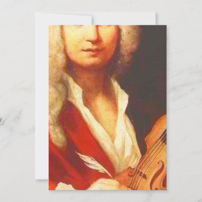 Convite Antonio Vivaldi (Frente)