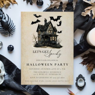 Convite anual do Halloween House