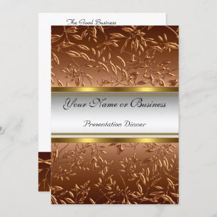 Convite anual para Janto de apresentação de negóci