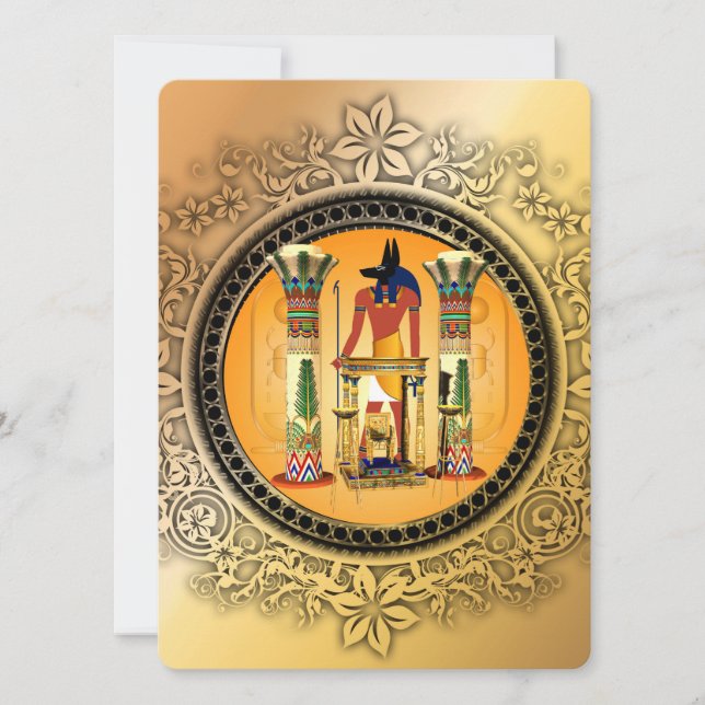 Convite Anubis (Frente)