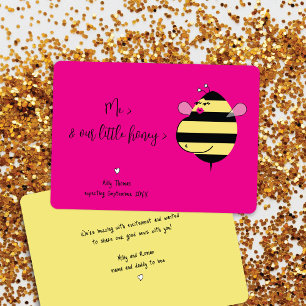 Convite Anunciamento de Gravidez Rosa Quente Esperando Mam