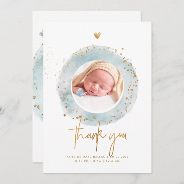 Convite Anunciamento de Nascimento PixDezines Bebê Chuveir (Frente/Verso)