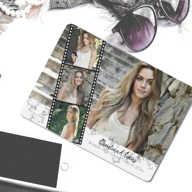 Convite Anúncio/Cartão de Festa de Formando Estrelado (Criador carregado)