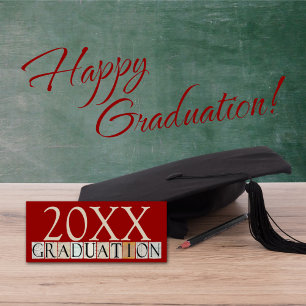 Convite Anúncios/Convites de festas de Graduação {Red}