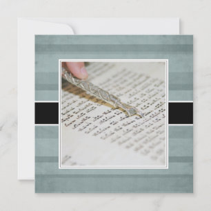 Convite Anúncios/convites de Mitzvah do bastão