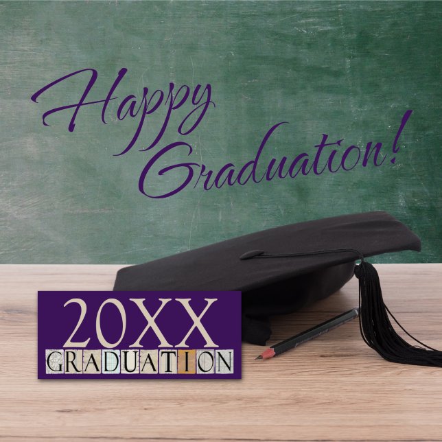 Convite Anúncios de Graduação/Convites de Partes [Roxo] (Criador carregado)