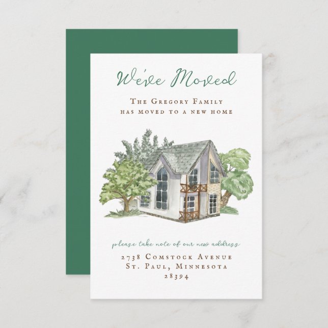 Convite Anúncios de Movimentação da Home Page da Watercolo (Frente/Verso)