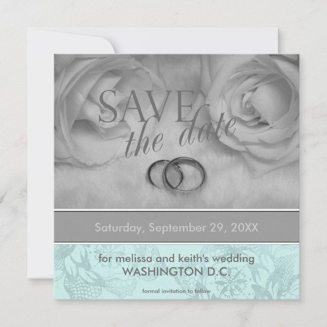 Convite Anúncios de Salve a Data (Frente)