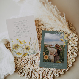 Convite ao casamento outono, Convite de casamento