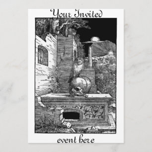 Convite ao Cemitério Momento Mori