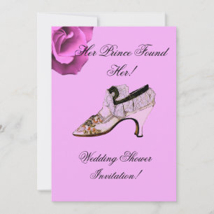 CONVITE AO CHÁ DE CASAMENTO À PRINCESA