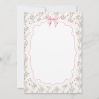 Convite ao Chá de fraldas Love Shack Vintage