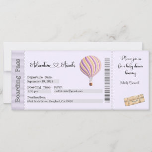 Convite ao chá de fraldas, Mãe para Ser Convidada