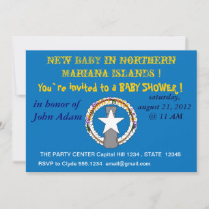 Convite ao Chá de fraldas na Bandeira do Norte Ma