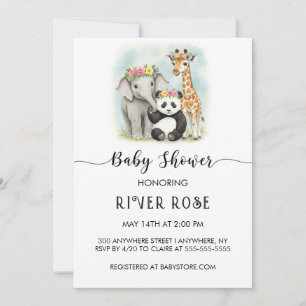 CONVITE AO CHÁ NEUTRO DE BEBÊS