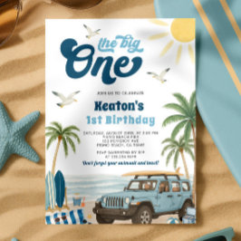 Convite Ao primeiro aniversario surf - O Grande