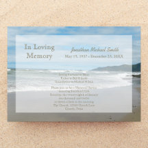 Convite ao Serviço Memorial