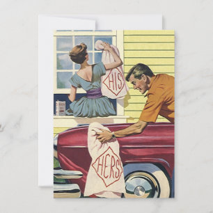 Convite Ao Vazio Anunciando Seu Estilo Retroativo