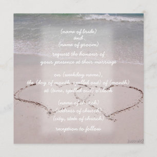 convite aos corações da praia