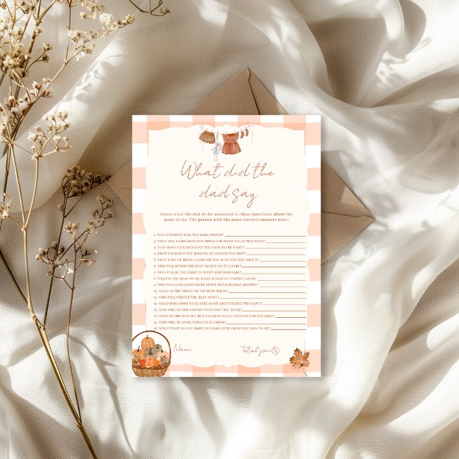 Convite Apaixonado O que o pai disse Chá de fraldas (Criador carregado)