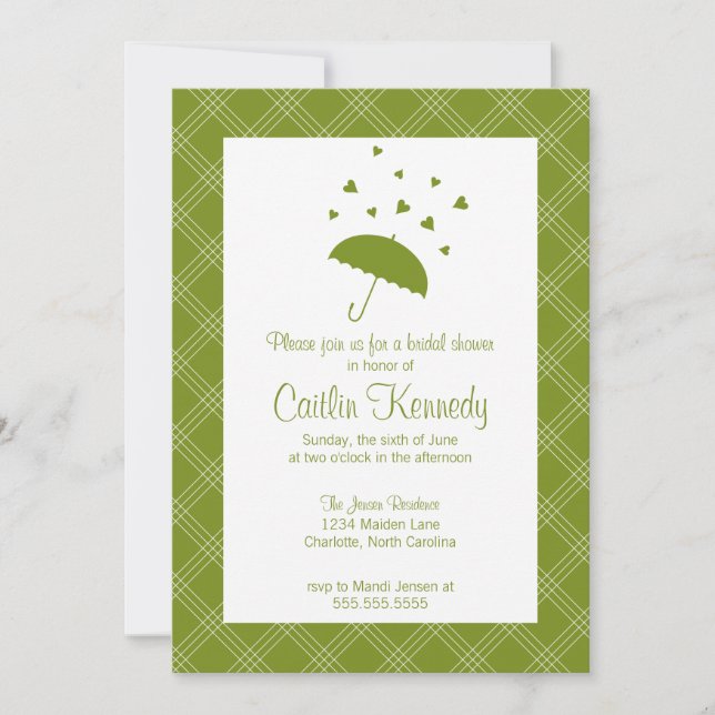 Convite Apaixonado por Chá de panela (Frente)