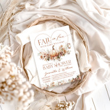 Apaixonado Pumpkin Chá de fraldas de flor selvagem