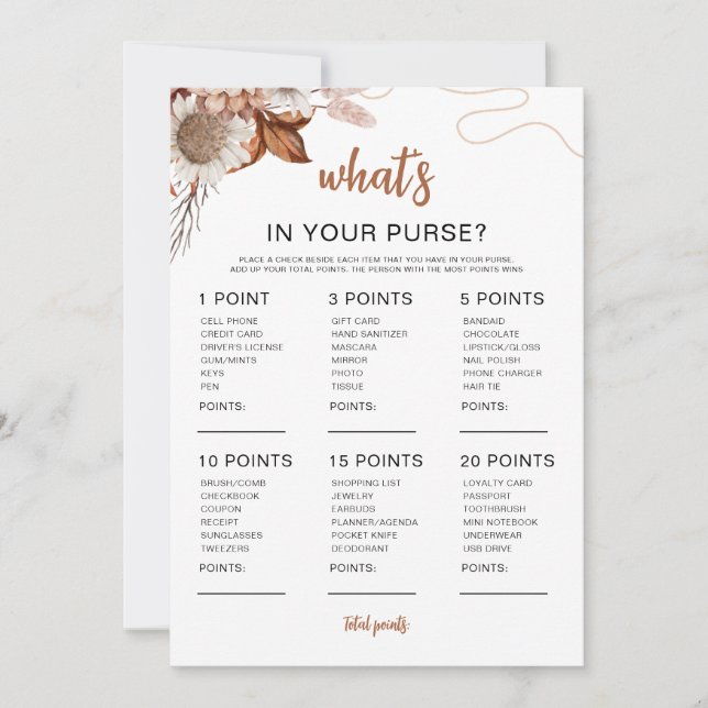 Convite Apaixonados | O que há no seu Chá de panela (Frente)