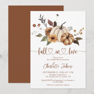 Convite Apaixonar Chá de panela Floral Neutro